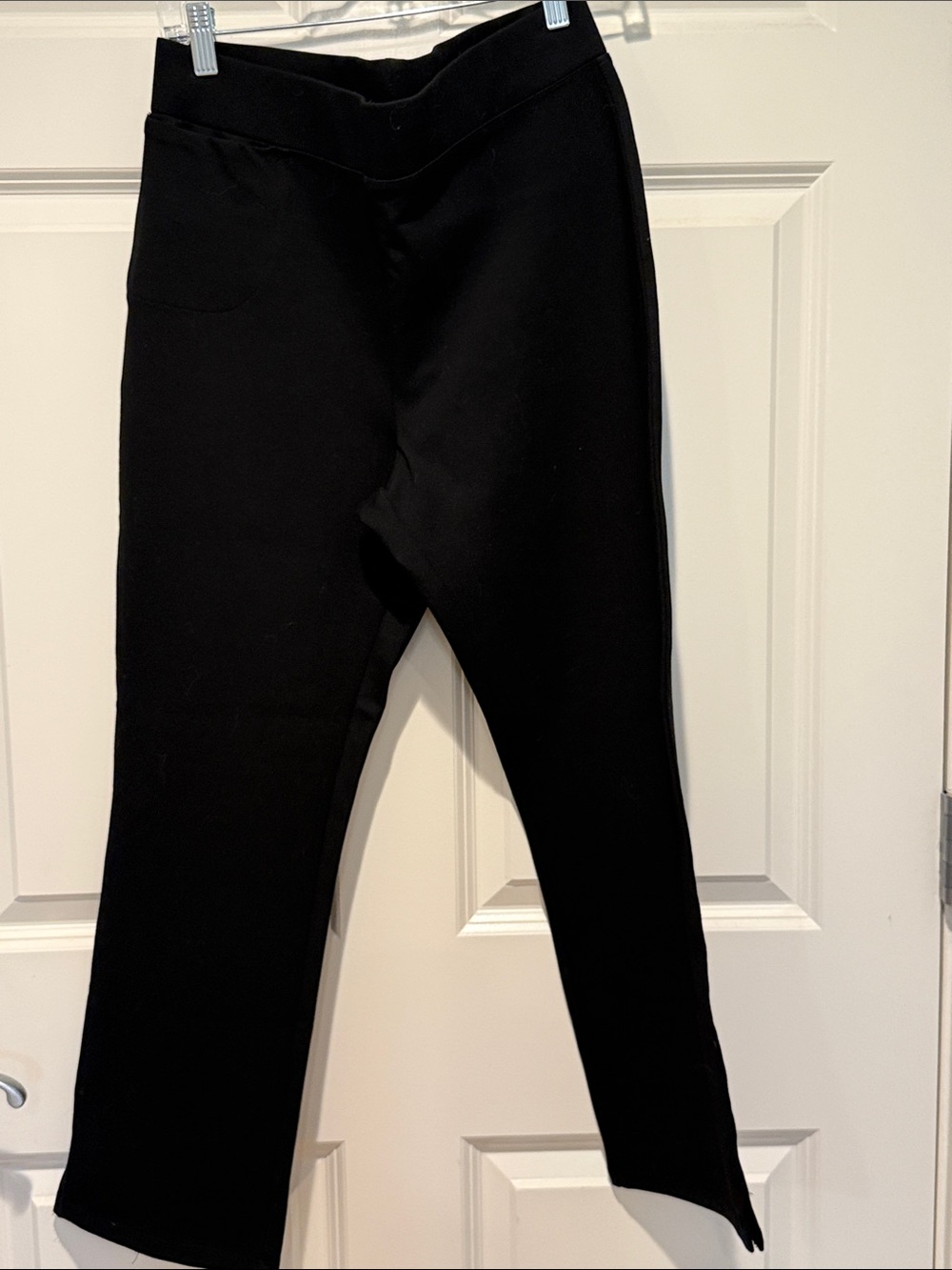 Quince Black Ponte Leggings